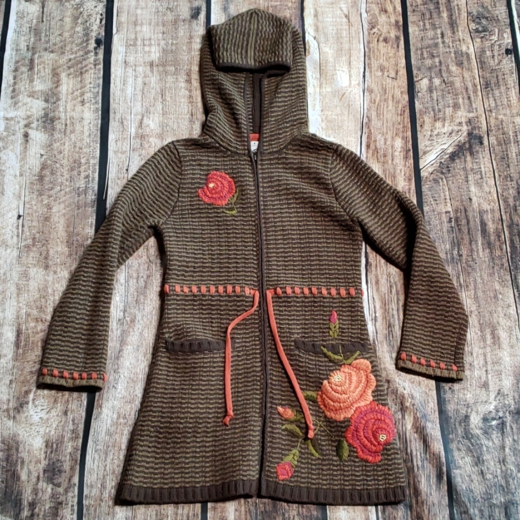 Cabi Embroidered Sweater